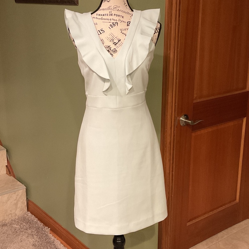 NWT  Ann Taylor Elegant Mint Green Dress, Size 2